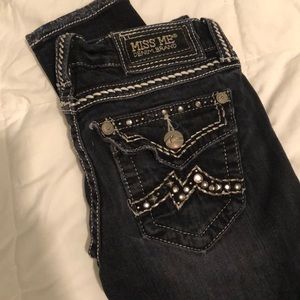 Miss Me skinny jeans.